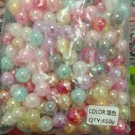 16MM MIXED CRACKED FLASH BEAD 1 POUND