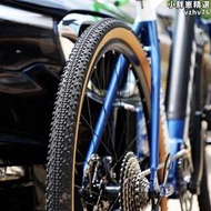 超輕摺疊公路旅行自行車外胎700*35c/40c越野公路車Gravel 黃邊胎