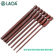 LAOA S2 Hexagon Screwdriver Bits Electric Screwdriver Bits Extended Hex Screwdriver Head H1.5 H2.0 H