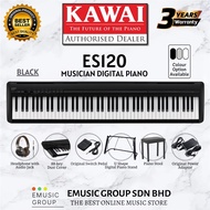 Kawai ES120 88-Key Digital Piano Home Portable Electric Piano Keyboard (ES-120 / ES 120)