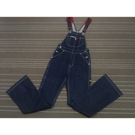 Tommy Hilfiger jeans overall boot cut XS