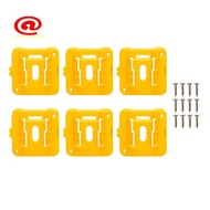 6Pack Battery Mount Holder for  20V 60V Battery Dock Holder Fit Battery Display for Warehouse Factor