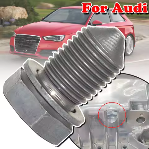 M14x1.5x22 Engine Oil Sump Pan Plug Drain Seal Washer Screw Thread N90813201 For Audi A3 8L 8P 8V A4