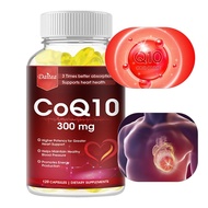 Daitea COQ10 Coenzyme Q10 Supplement 300mg Promotes cardiovascular health, blood pressure and heart 