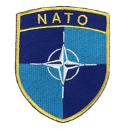 北大西洋公約組織 NATO刺繡 北約布章 貼布 布標 燙貼 徽章 肩章
