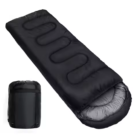 Camping Sleeping Bag Lightweight 4 Season Warm Envelope Backpacking Winter Sleeping Bag