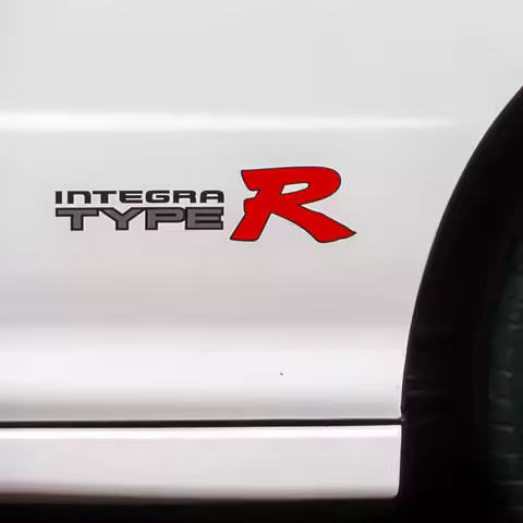 Car Sticker Tape for INTEGRA TYPE R Modified Decal Auto Tail Side Body Decals