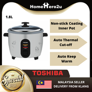 Toshiba Rice Cooker 1.8 Liter (Non-Sticky) RC-T10CEMY / RC-T18CEMY / RC-T28CEMY Electric Rice Cooker