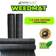 1 X 200 Meter AppleGreen Garden Weedmat Weed Control Mat / Weed Barrier Garden Lanscape 90GSM 100GSM