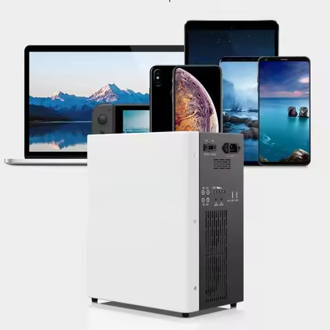 Solar Power Station 1kWh Lithium Battery Bank Portable Power Station 314Ah 1000Wh USB Type-C DC AC P