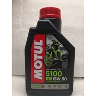 MOTUL 5100 4T 15W50 TECHNOSYNTHESE ESTER 1LITER
