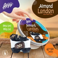 Kuih Raya Almond London Kudapan Qaseh Cookies Snack Istimewa- [47-50Pcs] Penuh Balang 2022