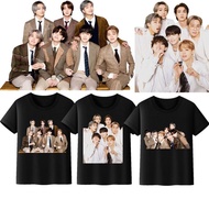2024 new bts kids t-shirt adult t-shirt girls bts t-shirt unisex