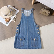 ❤️CELINE 牛仔吊帶裙 肩帶可調節