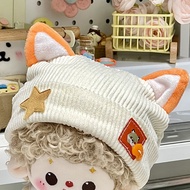 ชุดกระดุมผ้าฝ้ายน่ารักสำหรับตุ๊กตาผ้าฝ้ายน่ารัก Sweet Orange Fox Shadow 10cm/15cm/20cm ชุดตุ๊กตาผ้าฝ