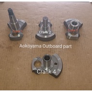 YAMAHA OBM 30HP Crankshaft Set 1/2/3/4 69P-11412-S # 2 STROKE OUTBOARD ENGINE PART