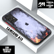 Soft Case 4D SAMSUNG A13 - Casing 4D SAMSUNG A13 Terbaru Megacase [ LOGO IPHONE ] Silikon Hp SAMSUNG