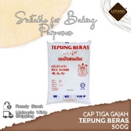 TEPUNG BERAS CAP TERATAI / RICE FLOUR / CAP TIGA GAJAH 500G