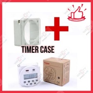 WSS DC 12V Digital timer DC /AC 12V 16A LCD display programmable timer Timer Time Switch Relay Case 