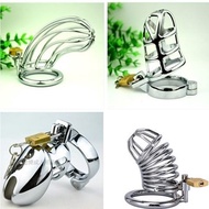 Male Metal Chastity Lock SM Sex Toys Metal Chastity Belt Device CB Sexy Birdcage cb6000