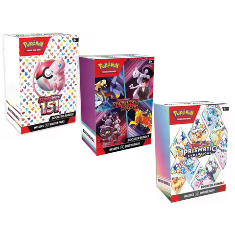 --Pokemonessed Card V10 Booster bundle Destined Rivals Prismatic Evolutions Scarlet Violet 151 Engli