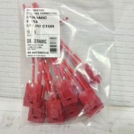 DX ceramic fuse box/ fuse holder box ceramic fuse connector contents 10 pcs