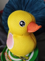 黃色小鴨，網眼布布偶