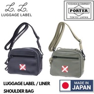 🇯🇵日本製PORTER LUGGAGE LABEL LINER SHOULDER BAG 日本製斜孭袋 PORTER斜孭袋  吉田包 YOSHIDA & COMPANY 951-09243 MADE 