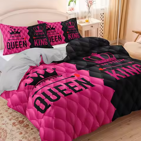 Queen King Duvet Cover Set Comforter Bedding Set 3D Children'S Quilt Cover King Size Bedroom Comfort