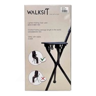 碳纖維摺疊椅子士的  TERRA WALKSIT CHAIR CARBON CRANE, BLACK ，行山杖 ， 登山杖