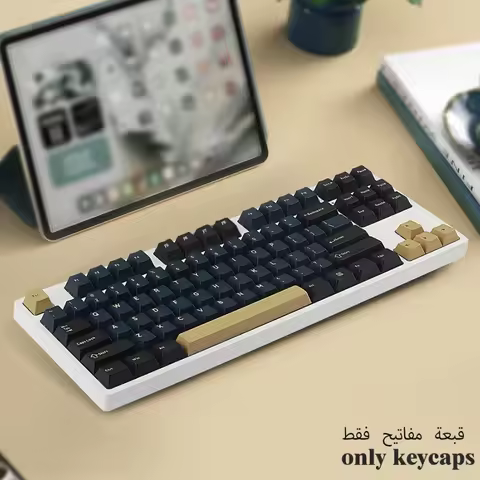 GMK-Double Shot PBT Keycap for Gaming Mechanical Keyboard, Blue Samurai, Mars Green,Candy, Cherry Pr