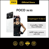 POCO X6 5G Snapdragon 7s Gen 2 Processor 12GB+512GB 64MP Camera Smartphone