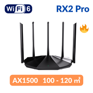เราเตอร์ WiFi6 ASFTH Tenda AX5700 2.4G & 5G & 6Ghz กิกะบิตเต็ม Wi-Fi เราเตอร์6E 1.7Ghz CPU ตาข่าย MU