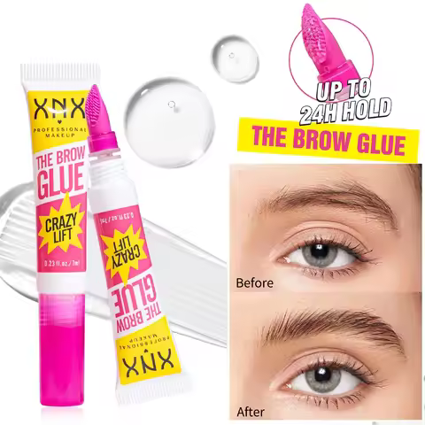 Eyebrow Gel Long-lasting Fixed Eyebrow Waterproof Quick-dry Hose Transparent Eyebrow Gel Makeup Eye 