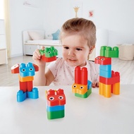 【禮物推薦-創意積木】德國PolyM 動物王國積木組31件組