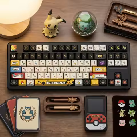Baokemeng jelly bean keycap square pixel wind keycap Baokemeng game cross keycap PBT thermal sublima