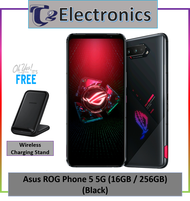 ASUS ROG Phone 5 (16GB + 256GB) *Free Wireless Charging Stand / Smartphone Snapdragon 888 NFC Gaming Mobile Phone Local Seller Warranty - T2 Electronics