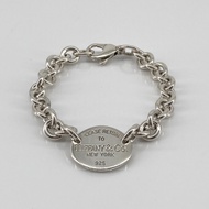 [二手] TIFFANY&Co. Return to Oval Tag Ag925 手鍊 27.5克銀