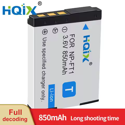 HQIX for Sony DSC-T10 L1 M1 M2 T11 T33 T3 T5 T9 T1 Camera NP-FT1 Charger Battery