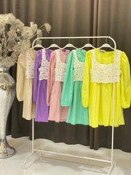 Tunik import 2 in 1 korea original vivorie