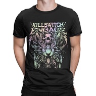 Killswitch Engage Band graphic Men's 100% Cotton Round-Neck Short-Sleeve T-Shirt