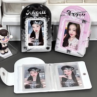 3inch/2R Photo Storage Album Postcard 32 Slots Lomo Card Storage Booklet KPOP Card Storage ID Bank C