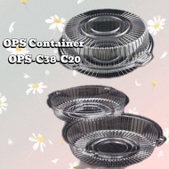 BENXOB OPS-C38-C20 (6INCH) 16CM OPS BAKERY DISPOSABLE PLASTIC FOOD CONTAINER BOX/BEKAS MAKANAN KEK /
