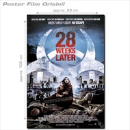Poster Film 28 WEEKS LATER - original Indonesian one sheet, size 69 x 100 cm
