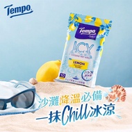 Tempo 得寶 激爽冰涼濕紙巾清爽檸檬味 10片裝 Tempo Icy Cooling Wet Wipes Lemon