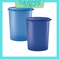 🔥Raya Sales🔥Tupperware Tall Canister 10L / Blue Series / Bekas Keropok / Tong Keropok Canister / Container Kitchenware