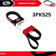 (GATES ORIGINAL) Perodua Viva 660 850 1.0 - 3PK525 MICRO V-BELT/ Fan Belt Power Steering Belt
