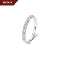 Top Cash Jewellery 10K Lab Grown Everlasting Diamond Band Ring