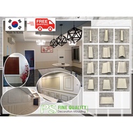 PVC wainscoting Korean style decoration moulding/wall decoration/Hiasan dinding PVC keras (2.4 meter)