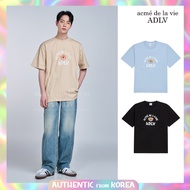 [acme de la vie] OVERSIZED ADLV TEDDY BEAR (BEAR DOLL) SHORT SLEEVE T-SHIRT BLACK SKYBLUE BEIGE acme